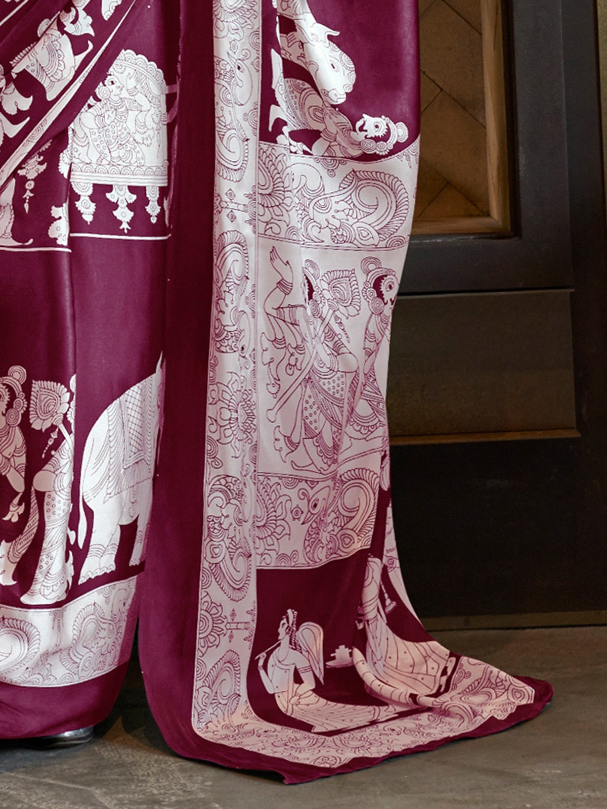 Royal Crepe Saree