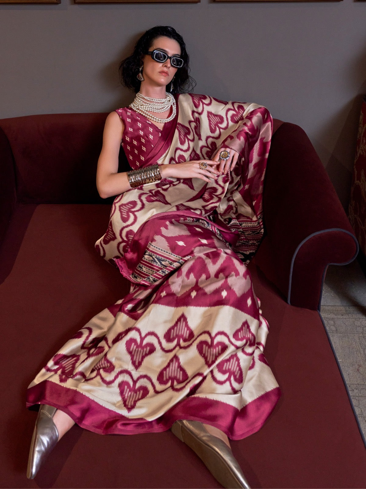 Royal Crepe Saree
