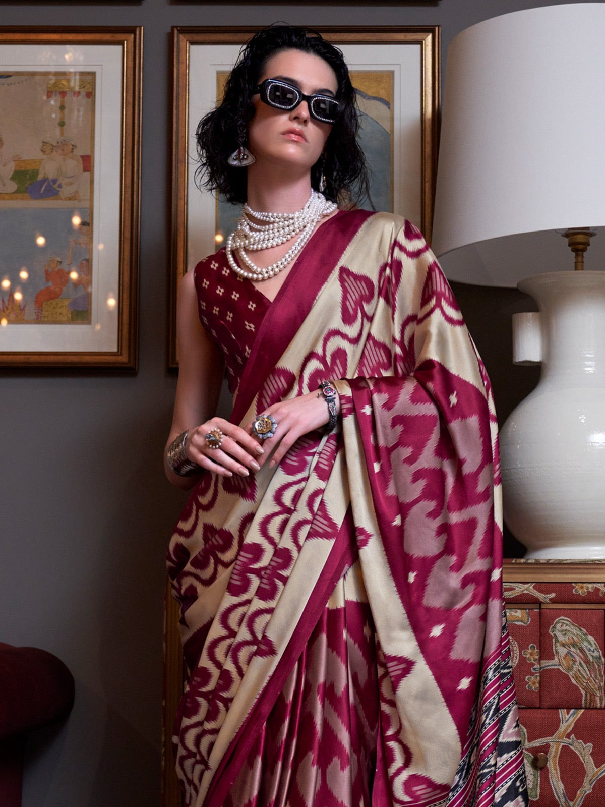 Royal Crepe Saree