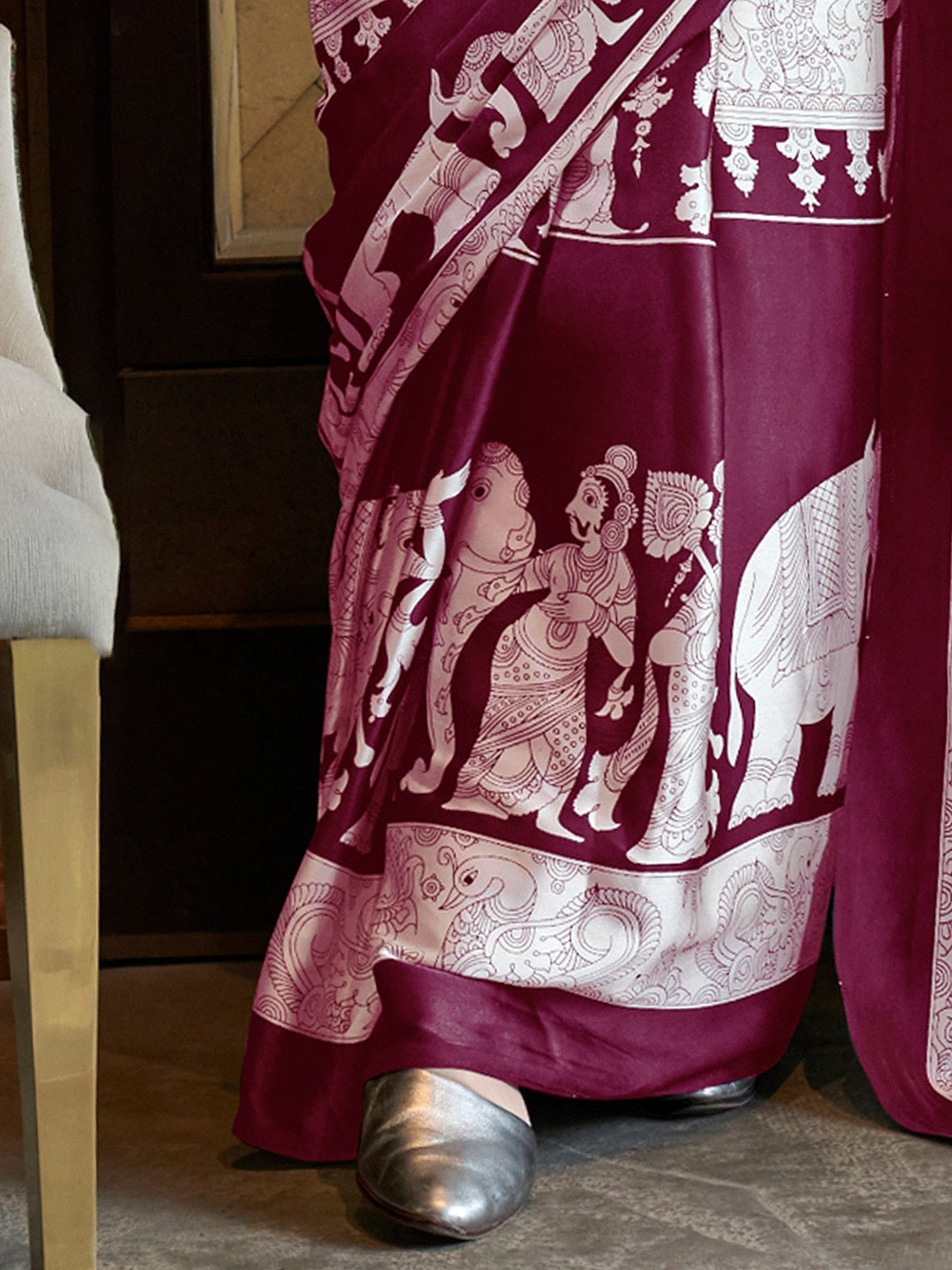 Royal Crepe Saree