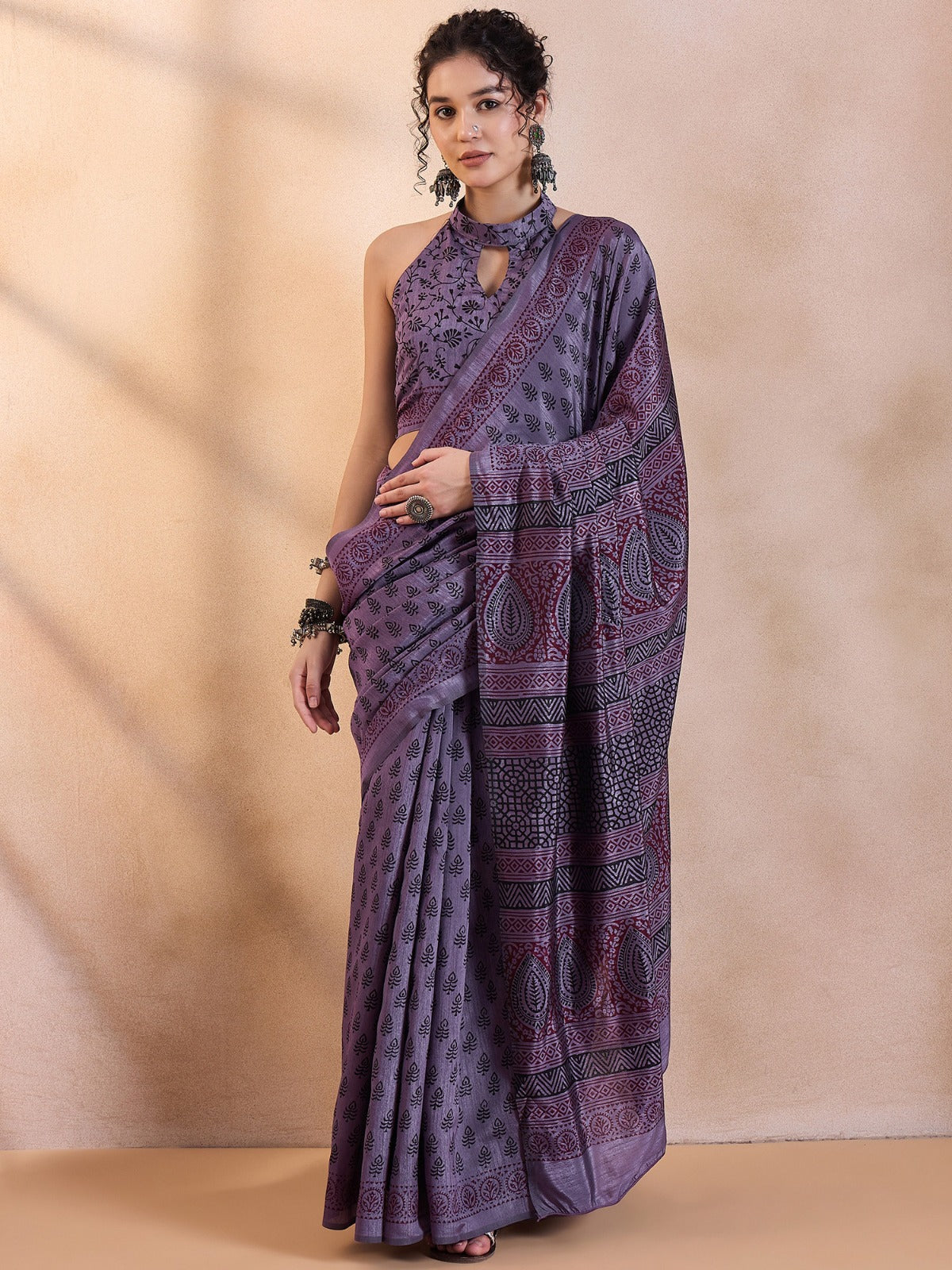 Ethnic Motifs Bagh Saree