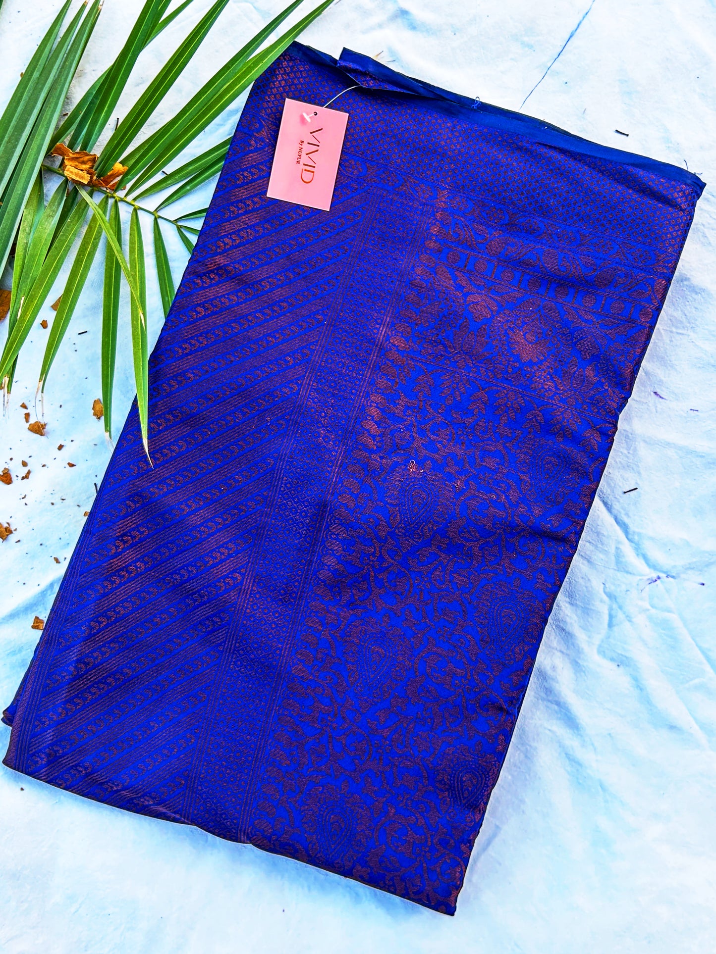 Blue Silk Saree