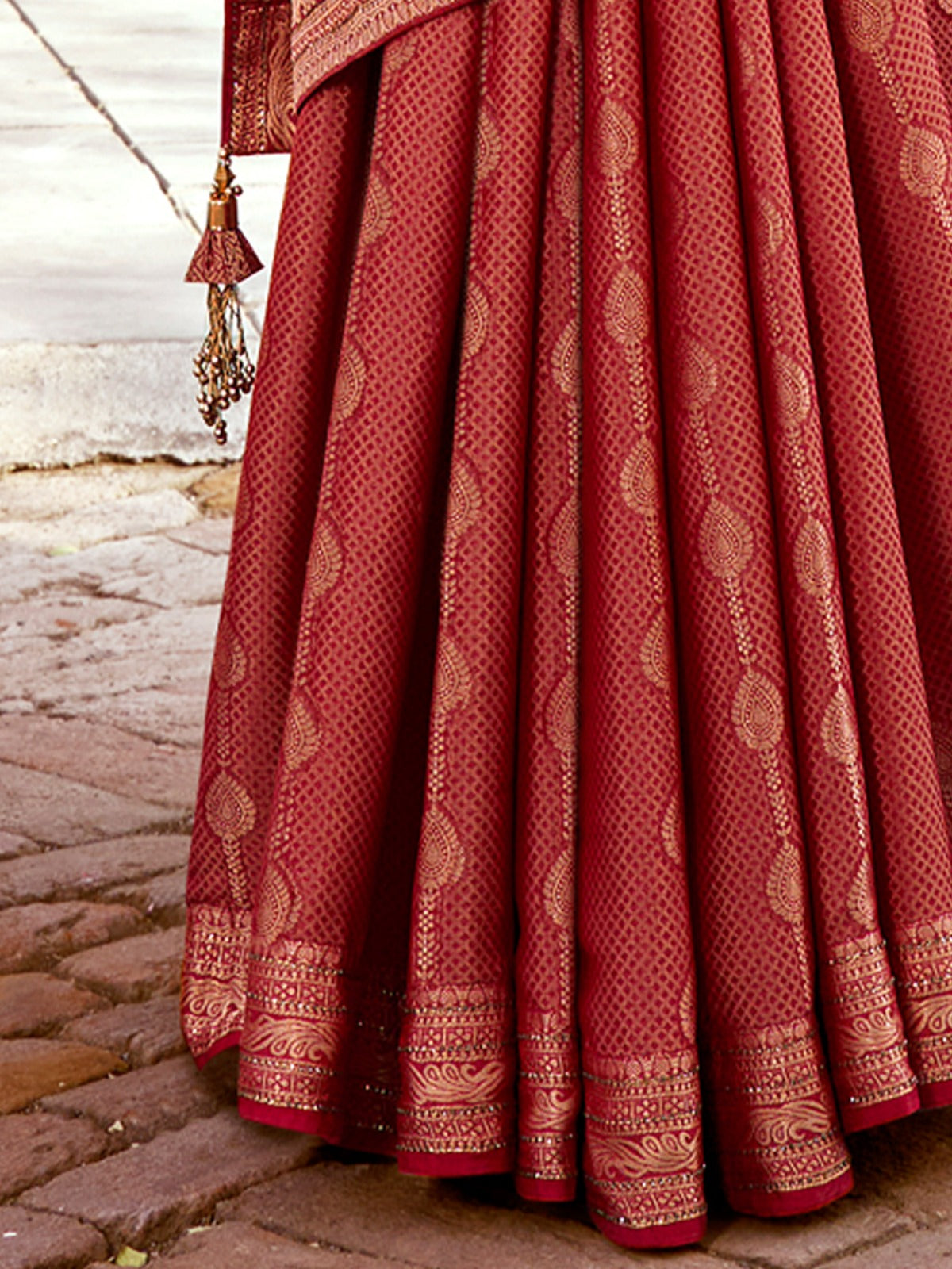 Festive Designer Zari Silk Banarasi Saree